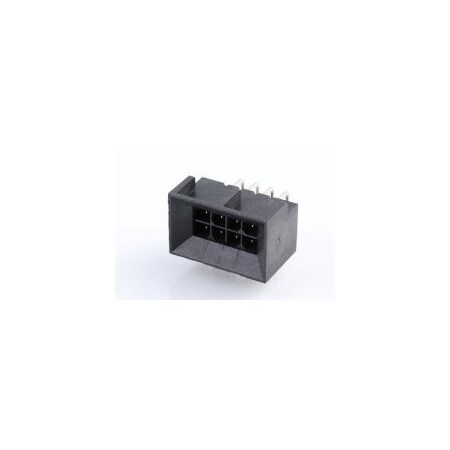 Molex MicroFit BMI RA DR Hdr Pegs 15Au 8Ckt 44428-0802
